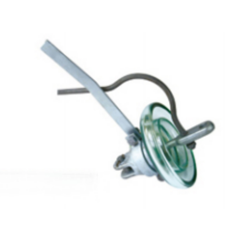 Aislante de vidrio tipo cable a tierra